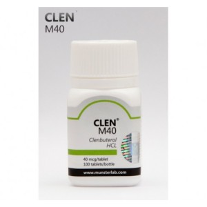 Clen M40, Munster Laboratories 100 tabs [40mcg/1tab]